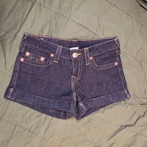 True Religion shorts, size 29